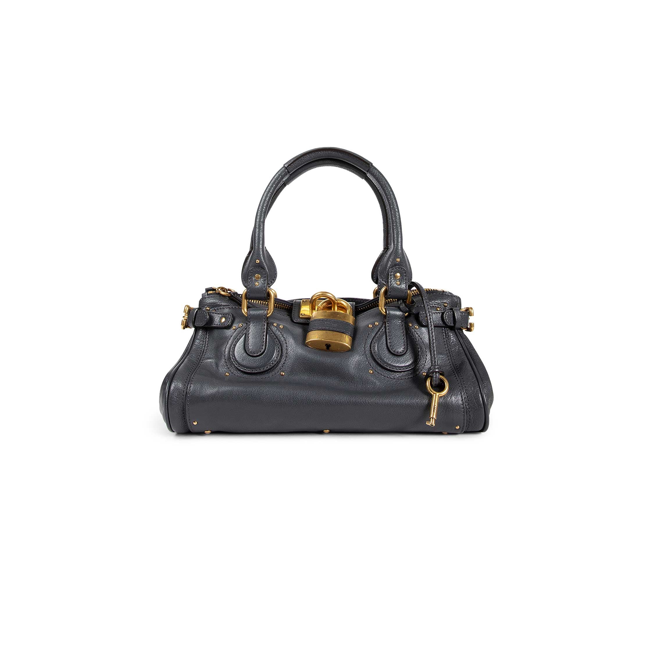 CHLOÉ WOMAN BLUE SHOULDER BAGS