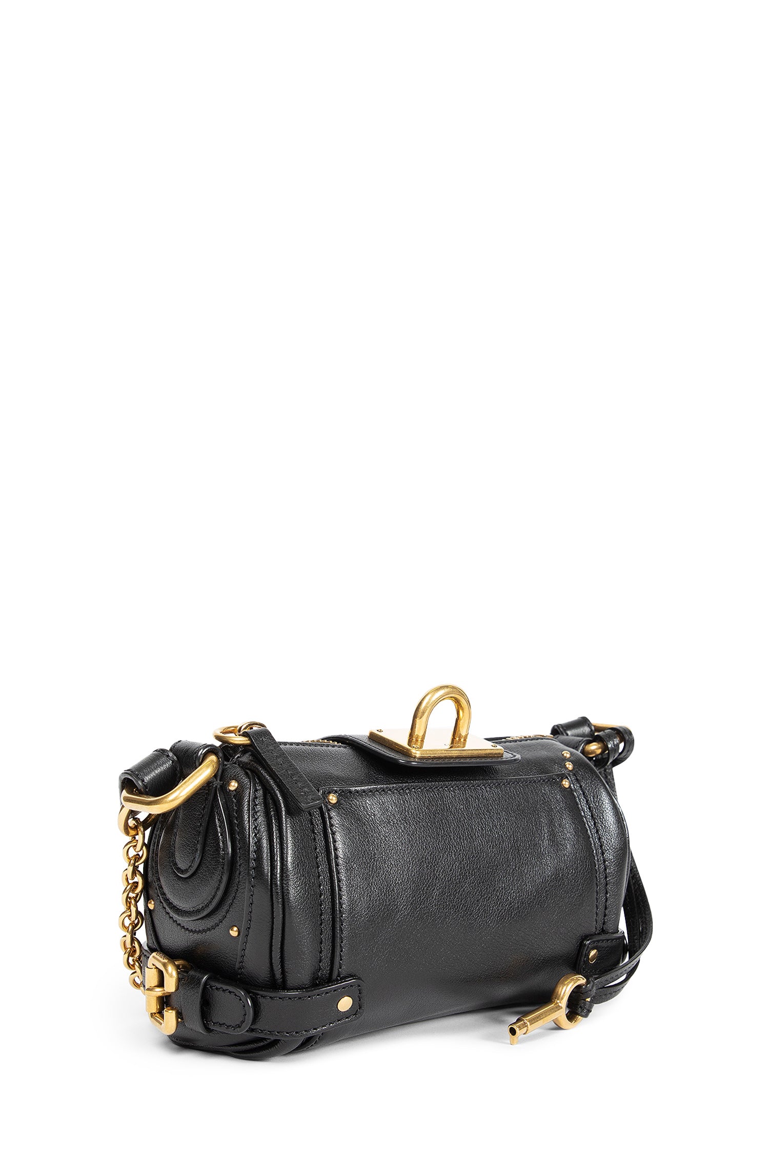 CHLOÉ WOMAN BLACK TOP HANDLE BAGS