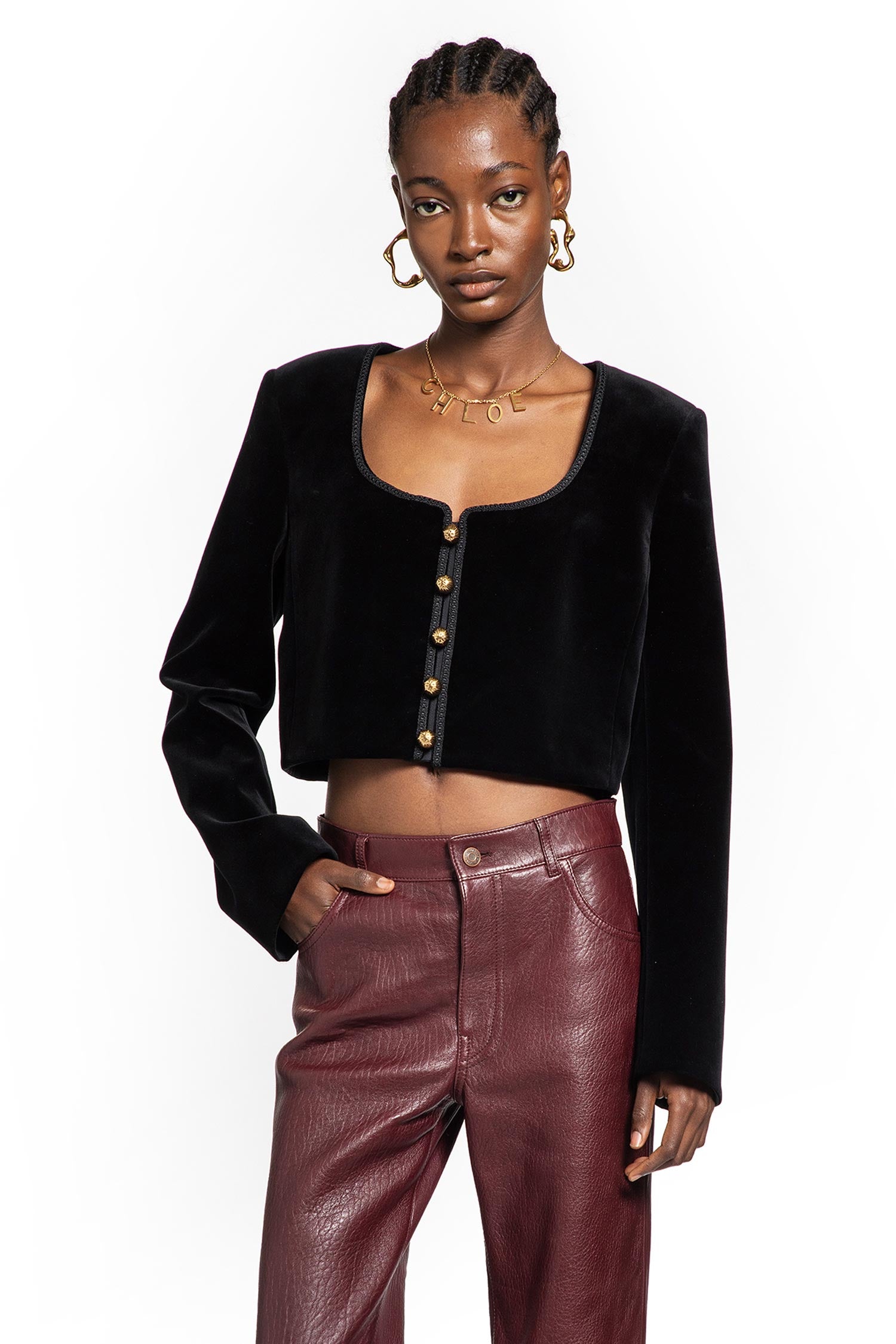 Cropped Spencer Jacket