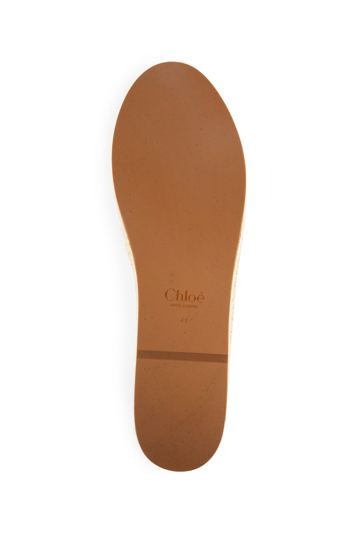 CHLOÉ WOMAN BEIGE FLATS