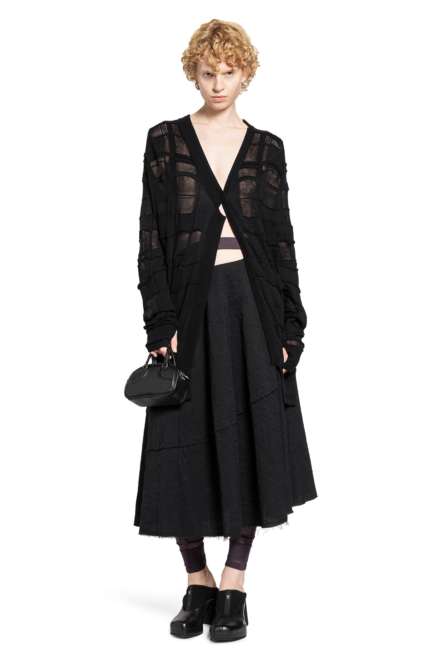 Checked Cardigan - Antonioli.eu