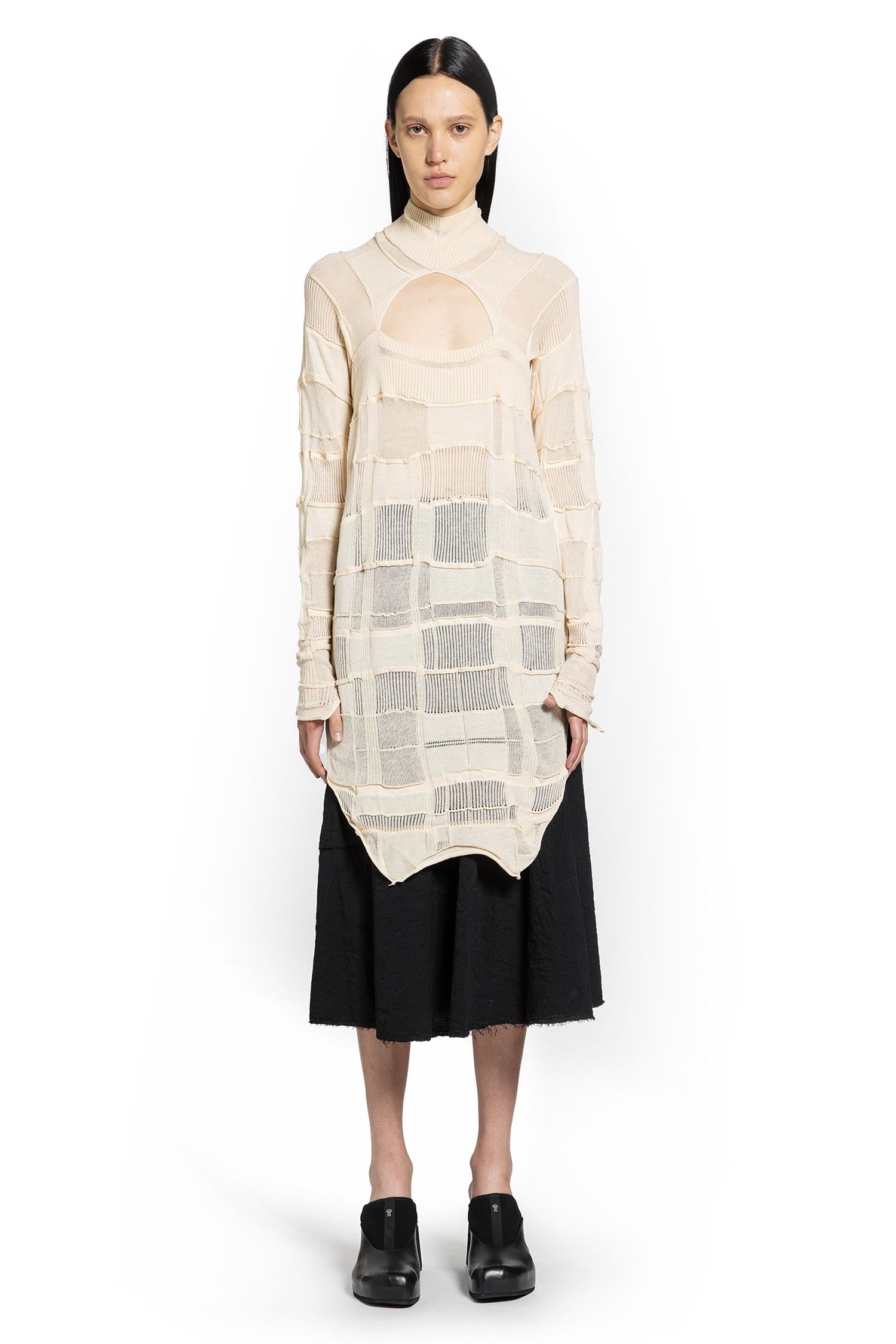 checked LS3 Turtleneck Sweater - Antonioli.eu