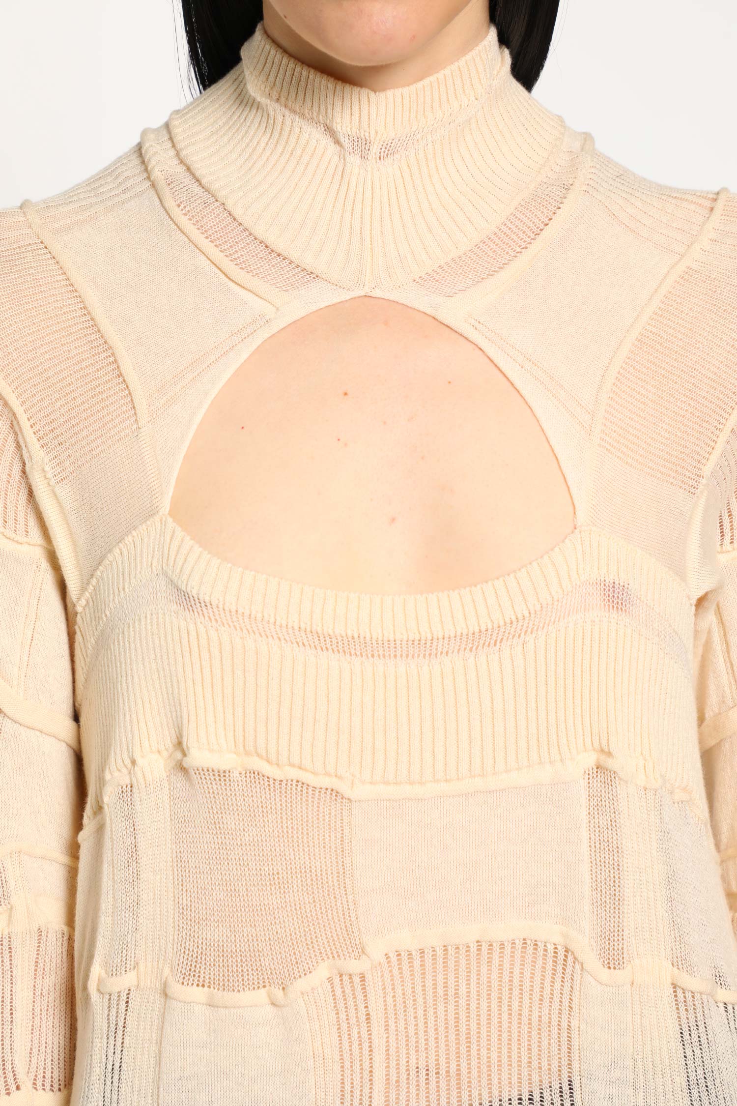 checked LS3 Turtleneck Sweater - Antonioli.eu