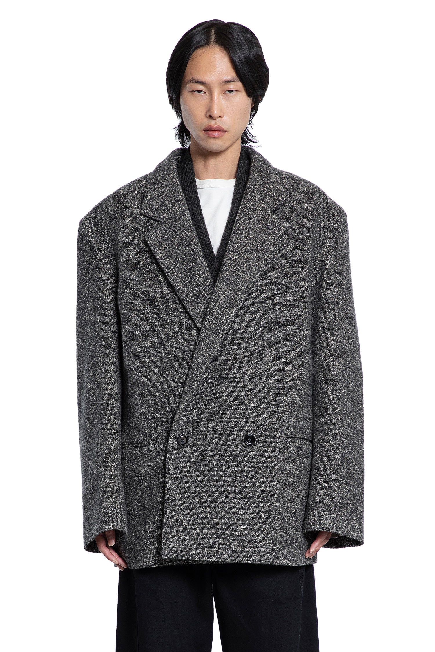 Short Double-Breasted Coat