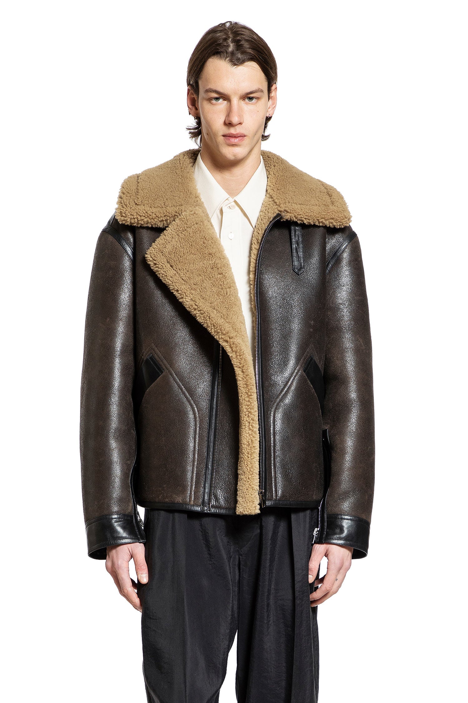Shearling Coat - Antonioli.eu