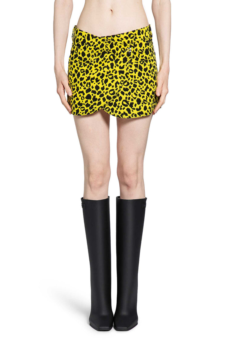 Denim Wrap Mini Skirt - Antonioli.eu