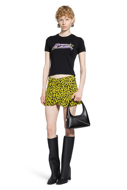 Denim Wrap Mini Skirt - Antonioli.eu