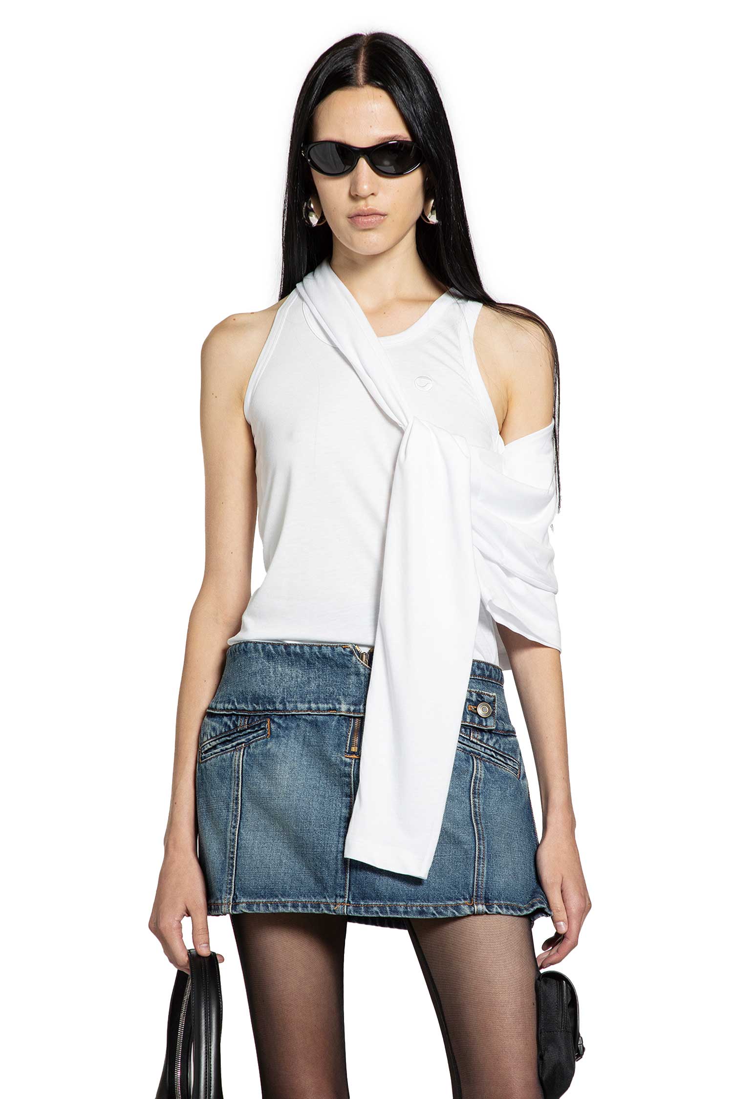 Knotted Jersey Top - Antonioli.eu