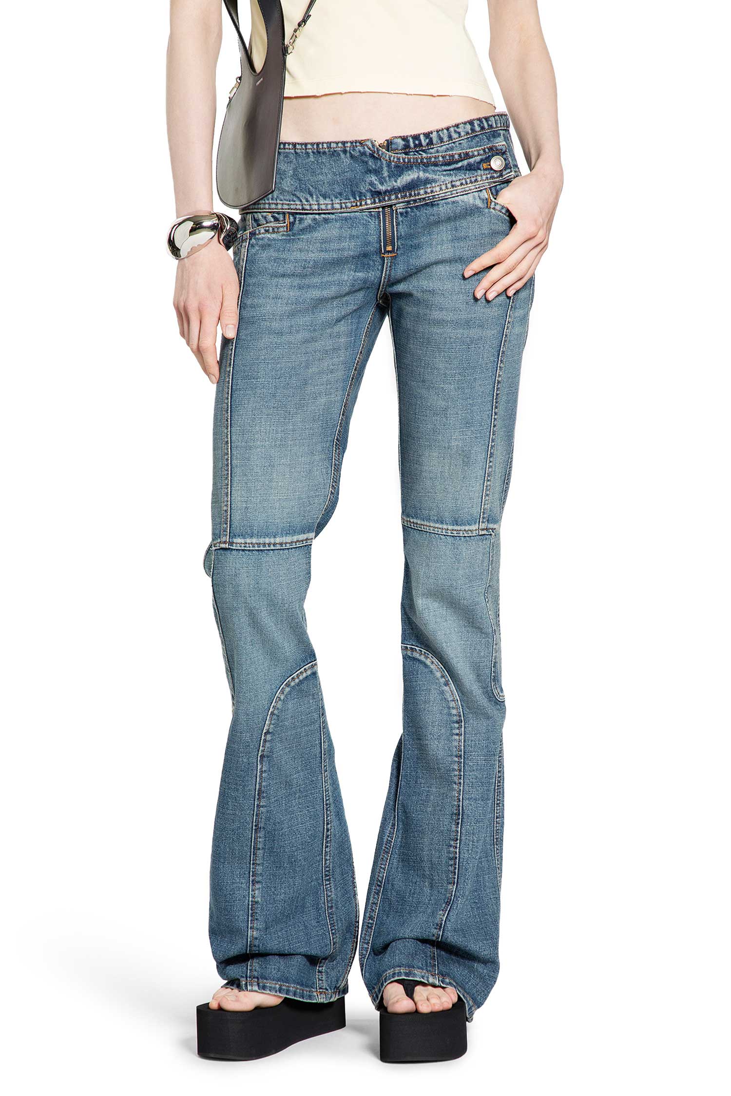 Yoke Denim Pants - Antonioli.eu