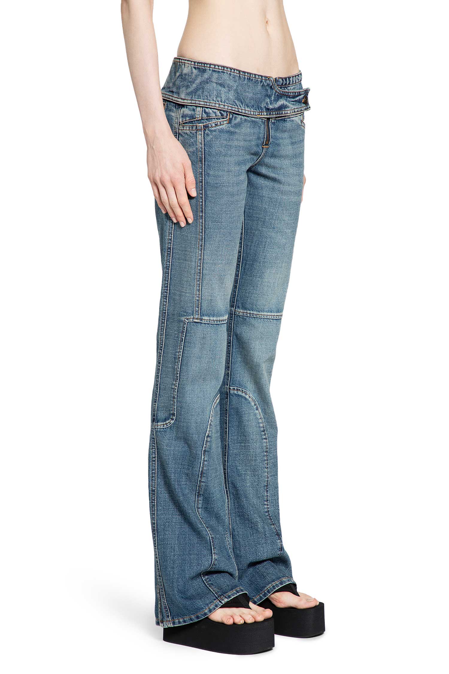 Yoke Denim Pants - Antonioli.eu