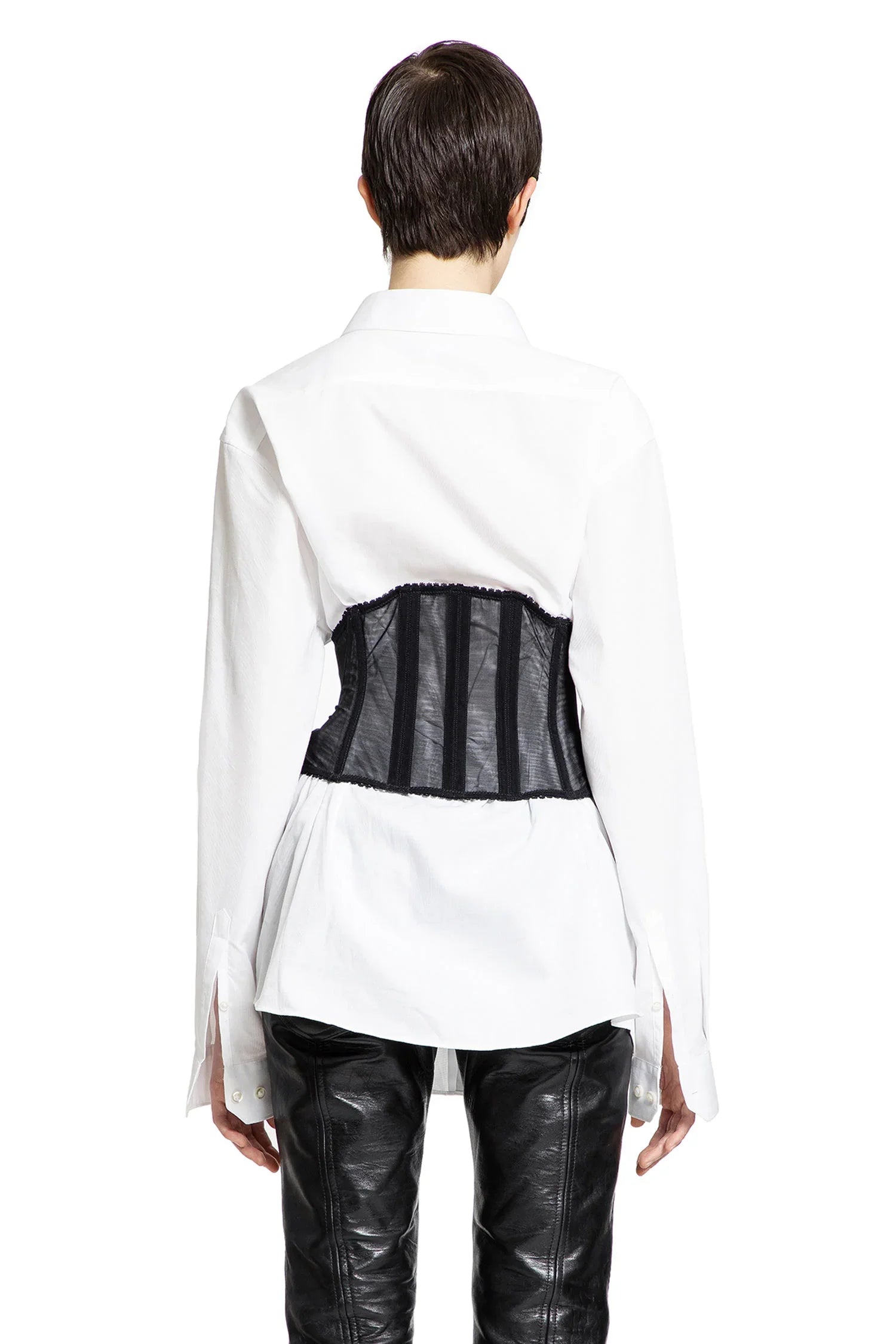 DILARA FINDIKOGLU WOMAN BLACK&WHITE SHIRTS - Antonioli.eu