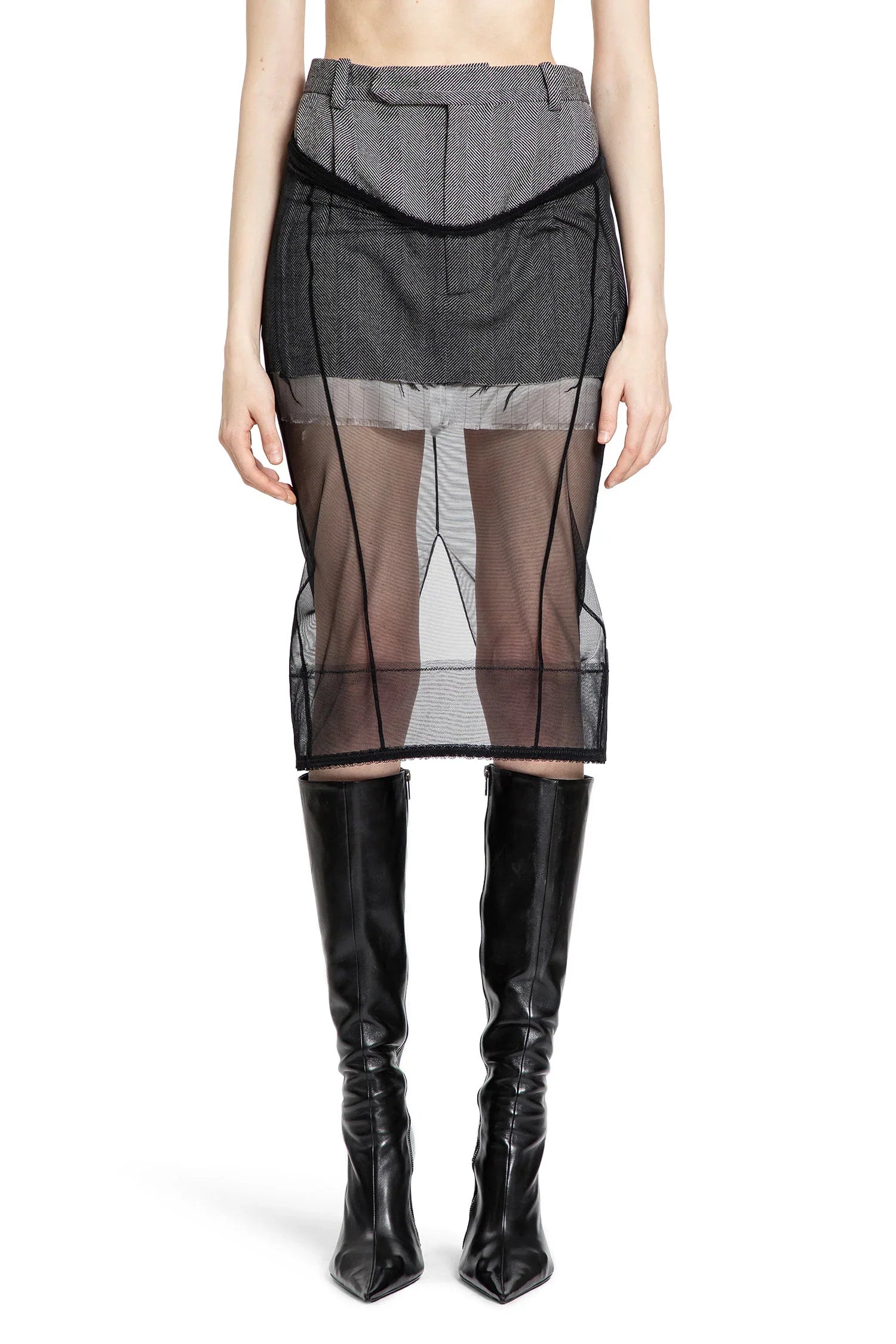 Man License Skirt - Antonioli.eu