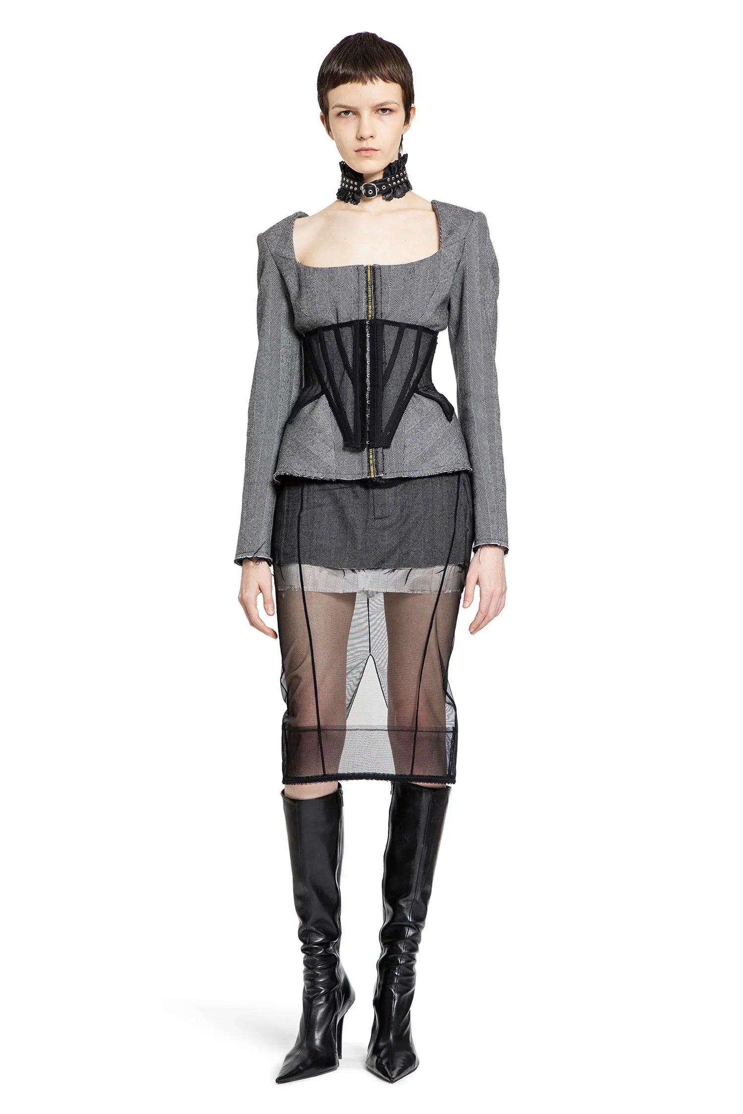 Man License Skirt - Antonioli.eu