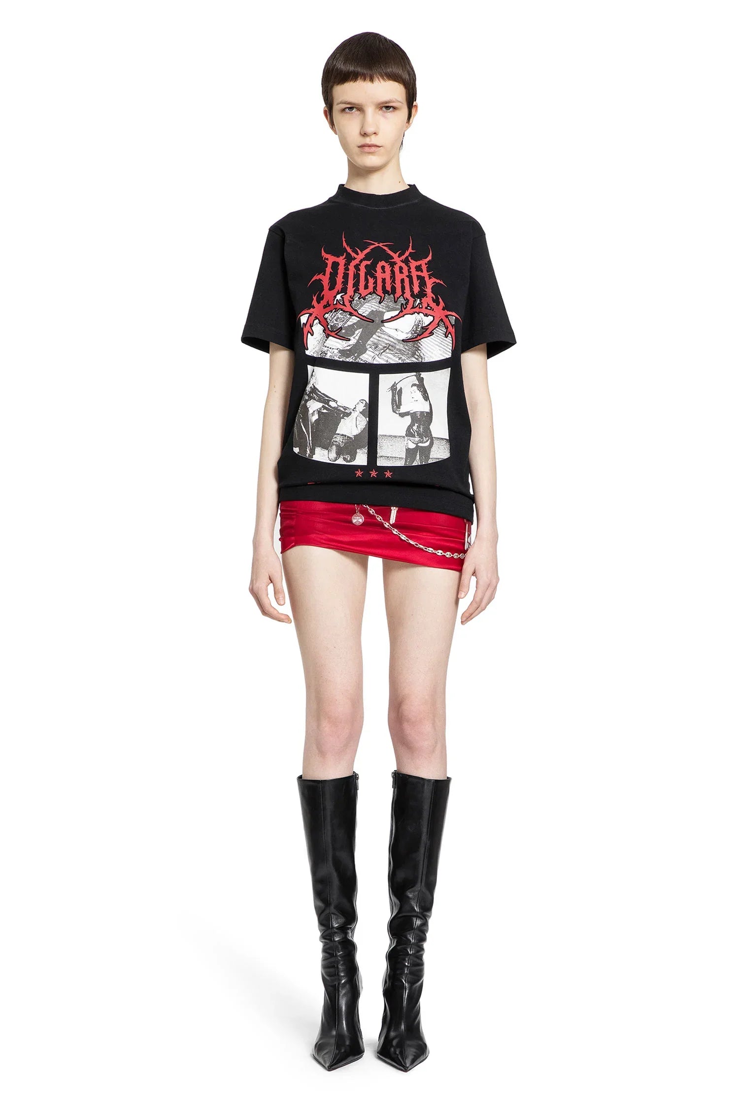 Identity Crisis Skirt with Chains and Keys - Antonioli.eu