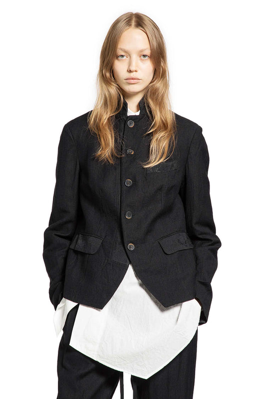 FORME D'EXPRESSION WOMAN BLACK JACKETS