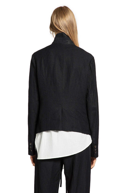 FORME D'EXPRESSION WOMAN BLACK JACKETS