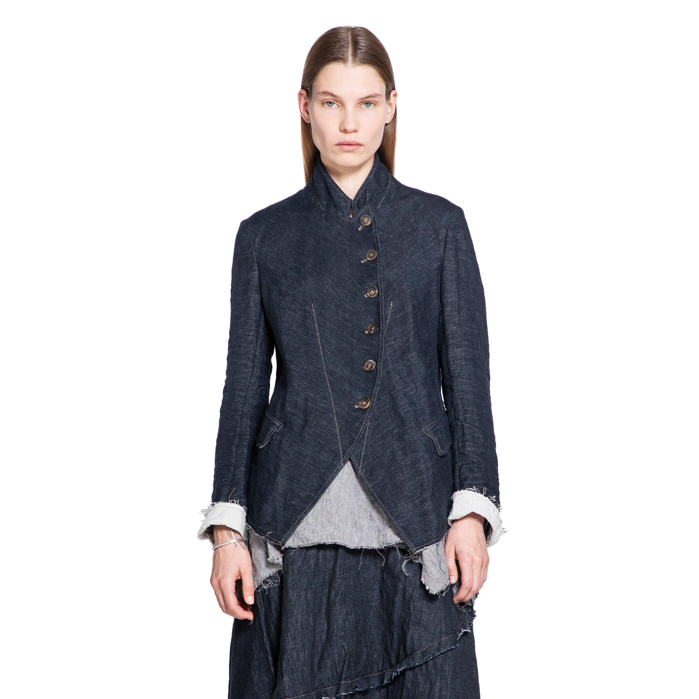 1/2 Linen Cutaway jJcket - Antonioli.eu