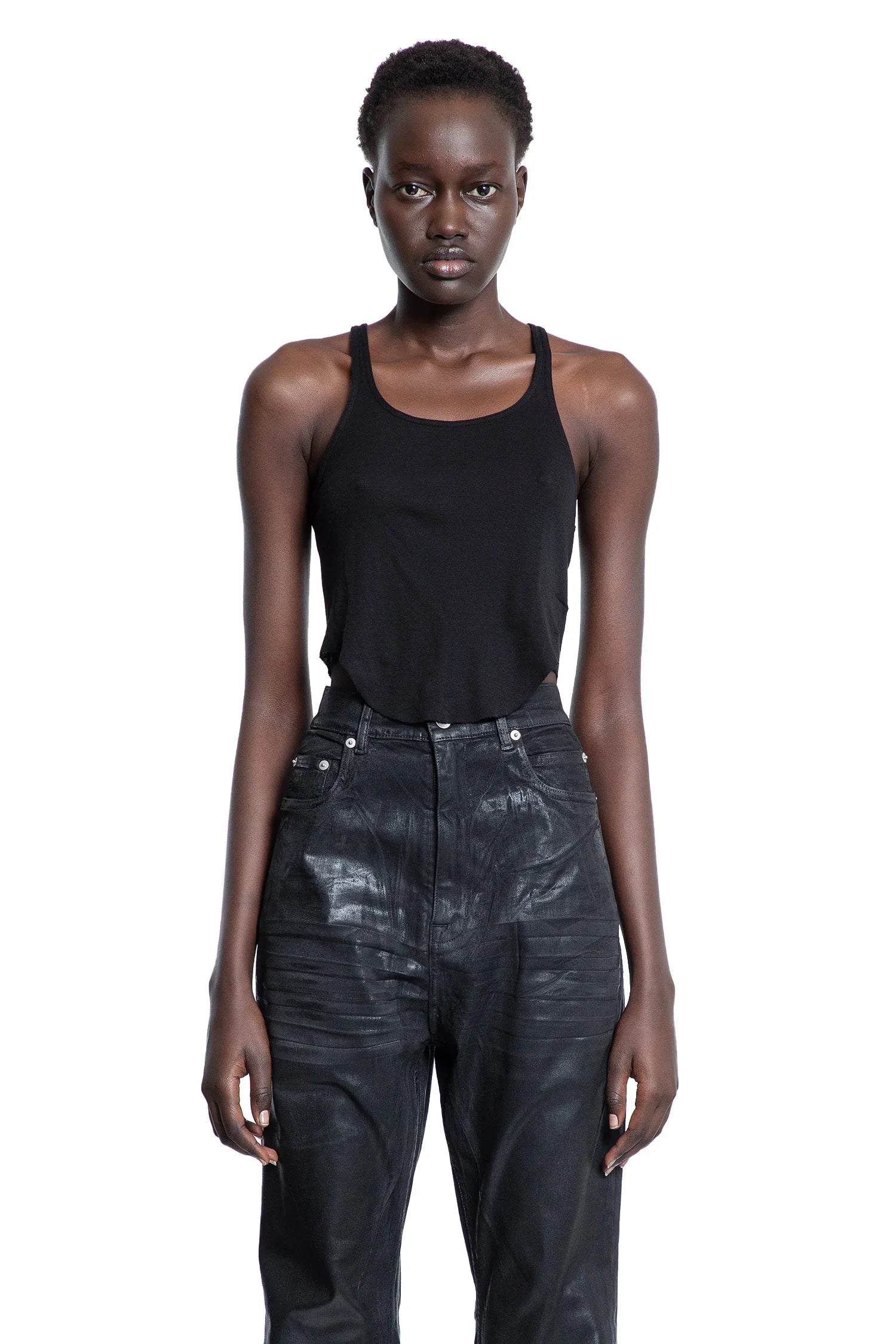 Hollywood Basic Cropped Tank - Antonioli.eu