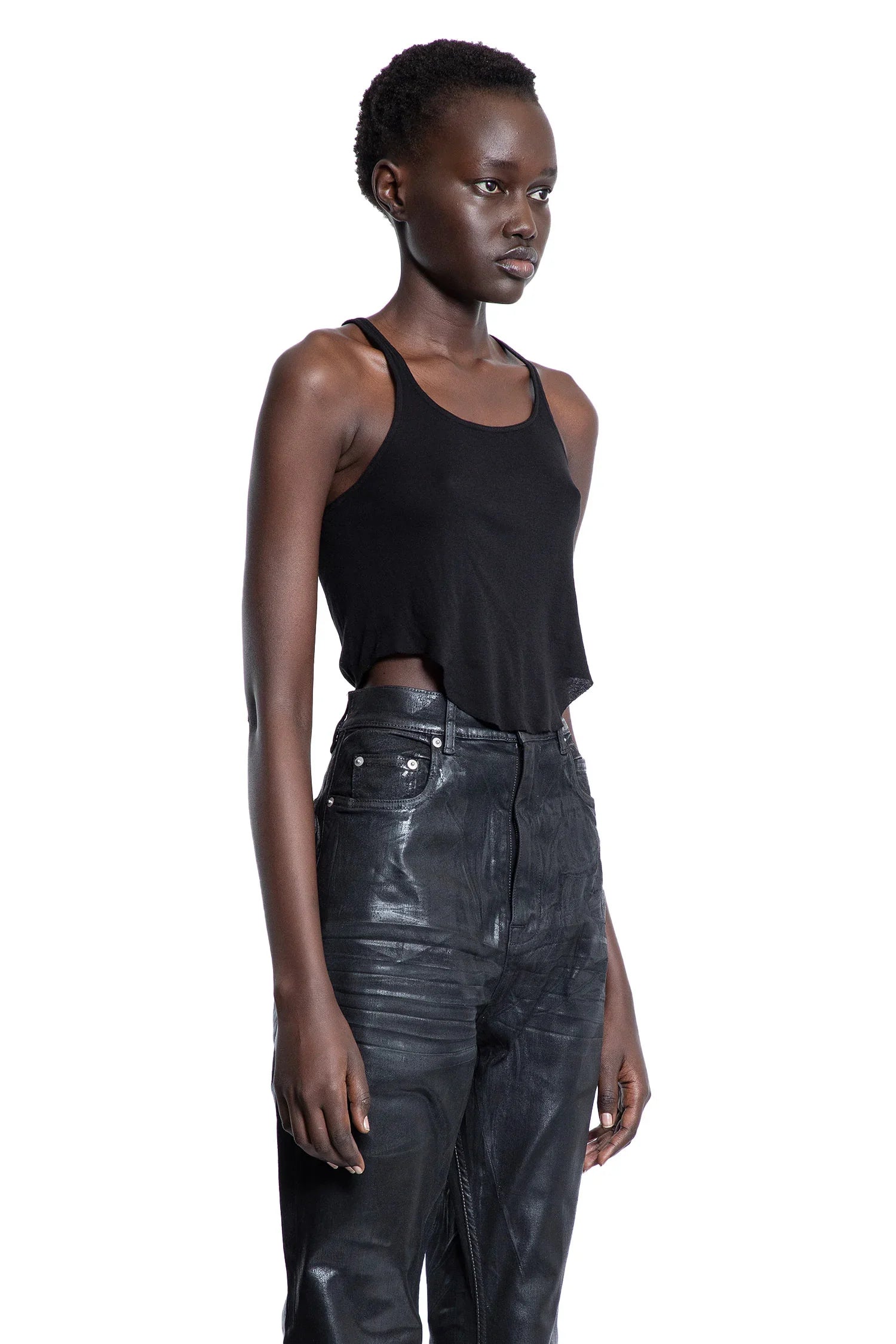 Hollywood Basic Cropped Tank - Antonioli.eu