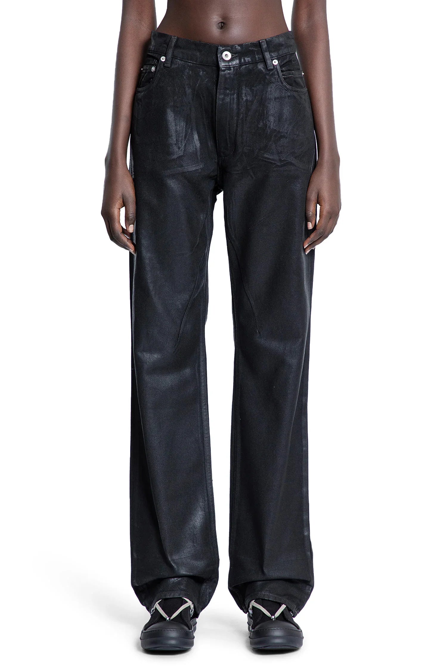 Granbury Jeans in Overdyed Foil Denim - Antonioli.eu