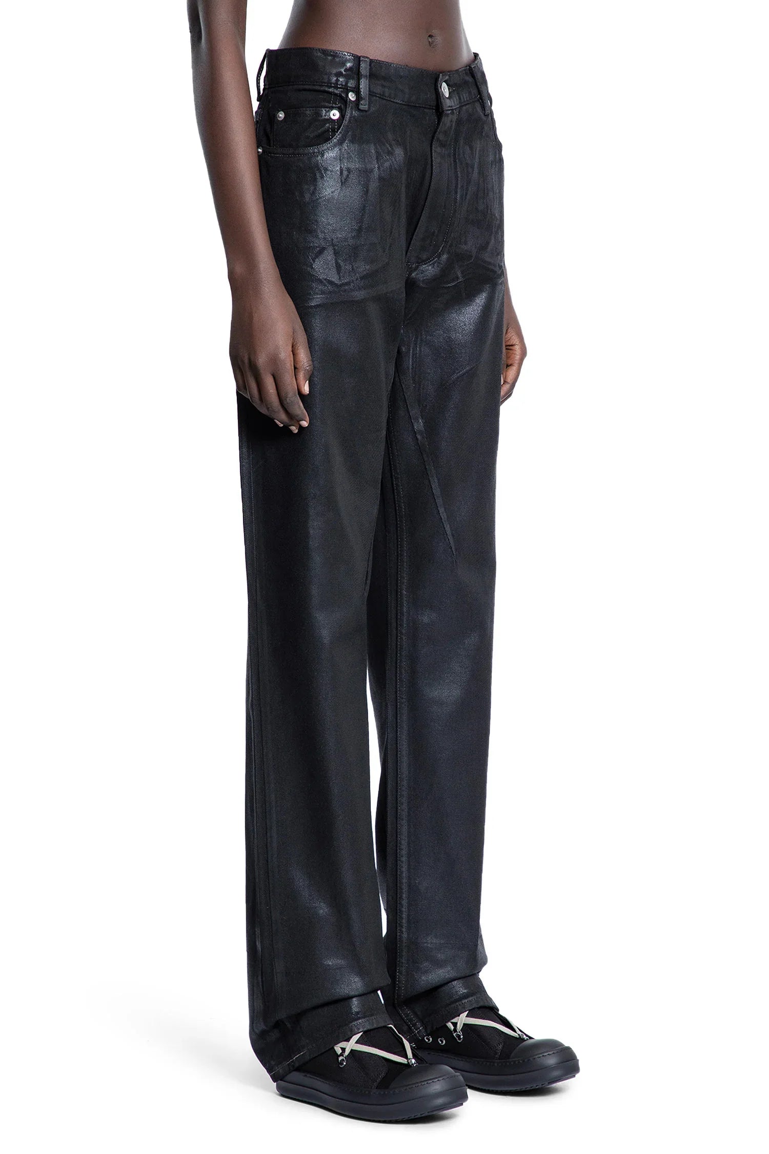 Granbury Jeans in Overdyed Foil Denim - Antonioli.eu