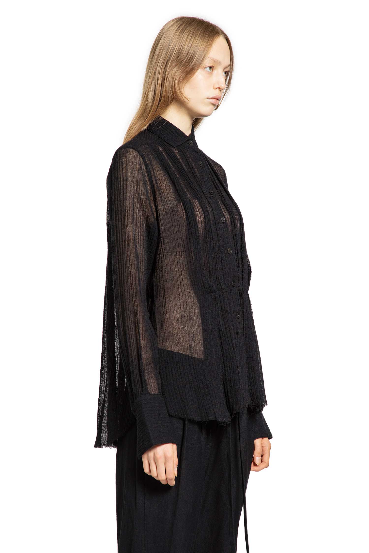 FORME D'EXPRESSION WOMAN BLACK SHIRTS