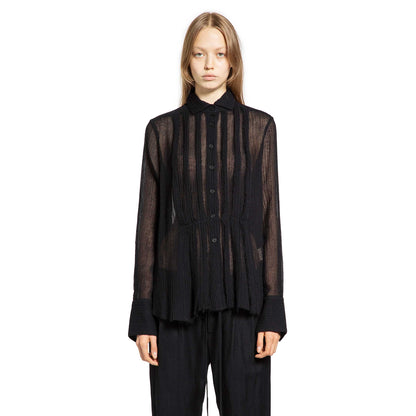 FORME D'EXPRESSION WOMAN BLACK SHIRTS