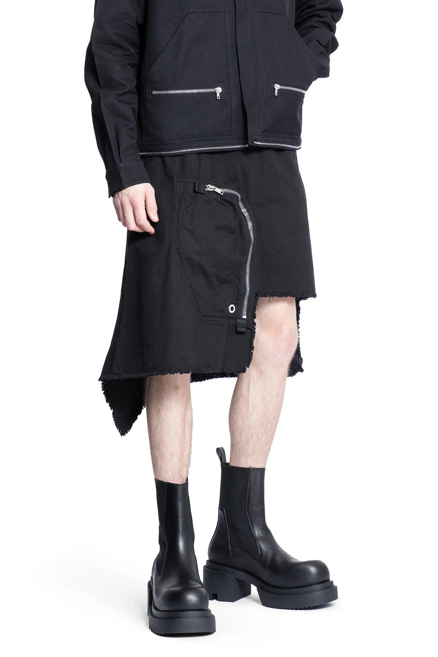 Hollywood Dracca Skirt in Cotton Canvas - Antonioli.eu