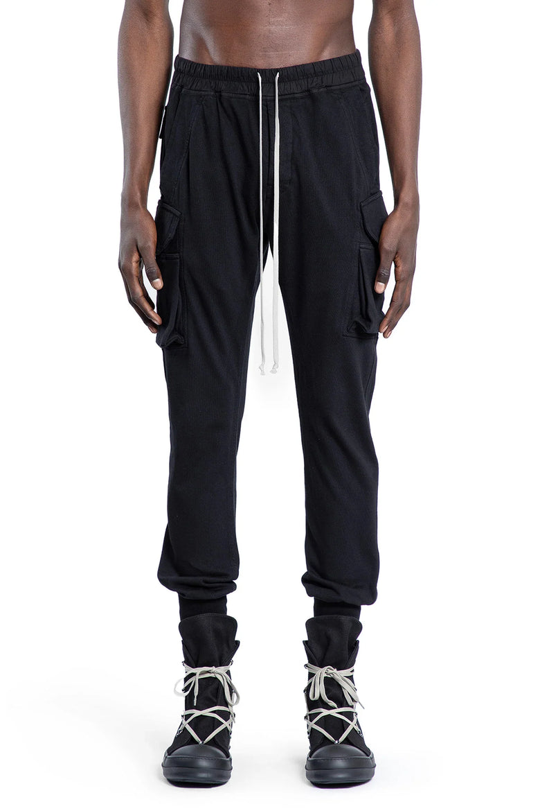 RICK OWENS DRKSHDW MAN BLACK TROUSERS - Antonioli.eu