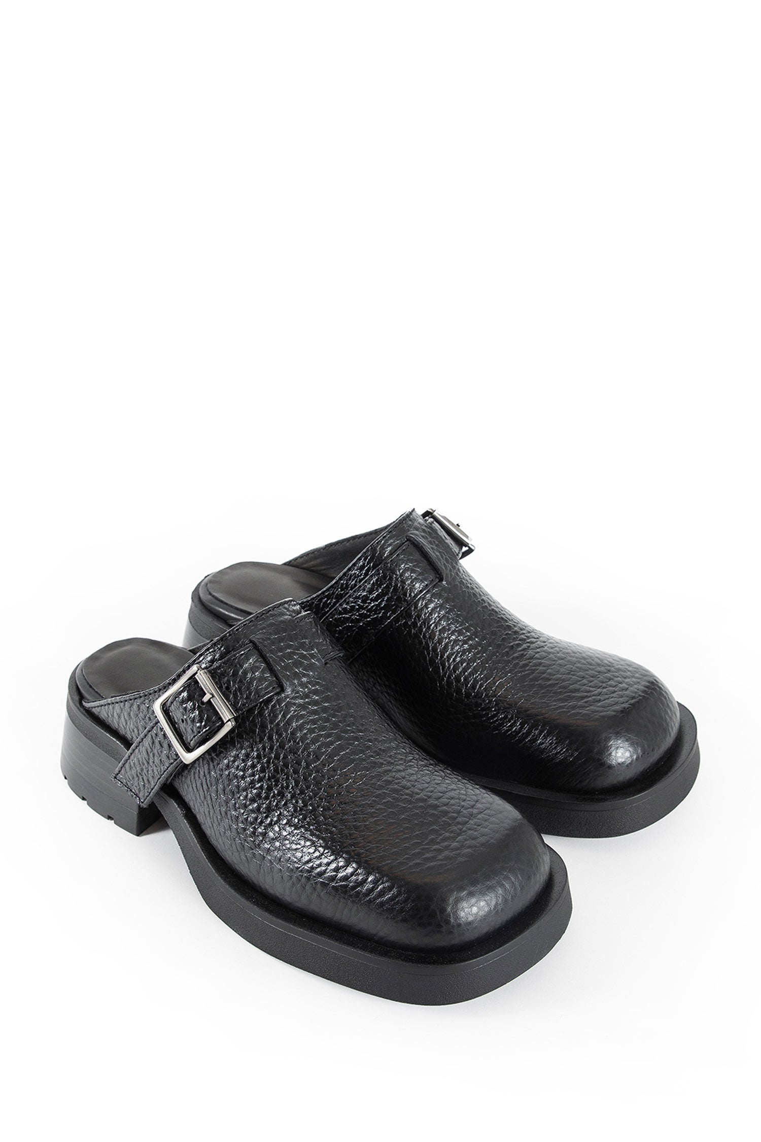 Aroa Leather Mules - Antonioli.eu