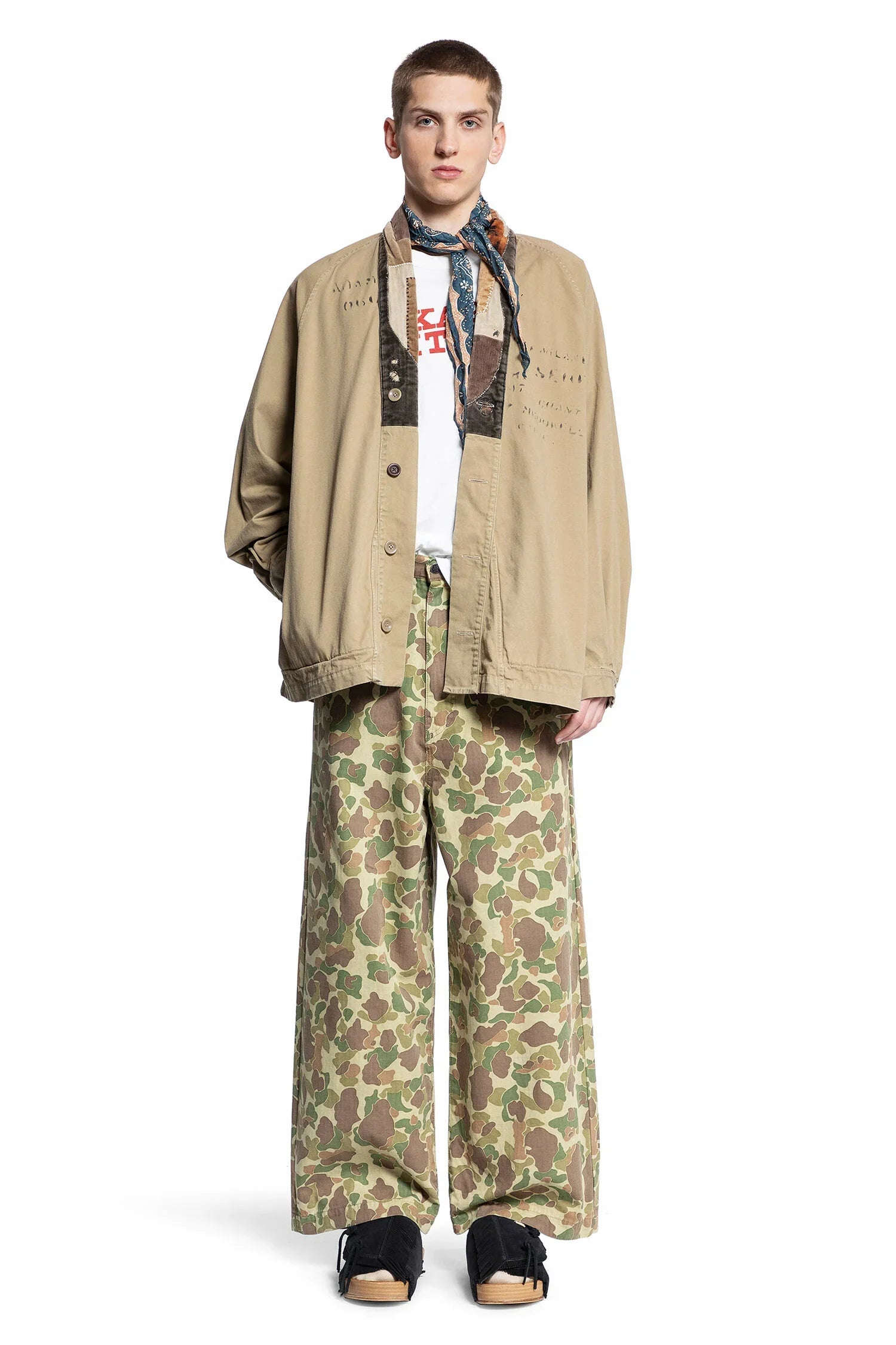 KAPITAL MAN BEIGE JACKETS - Antonioli.eu