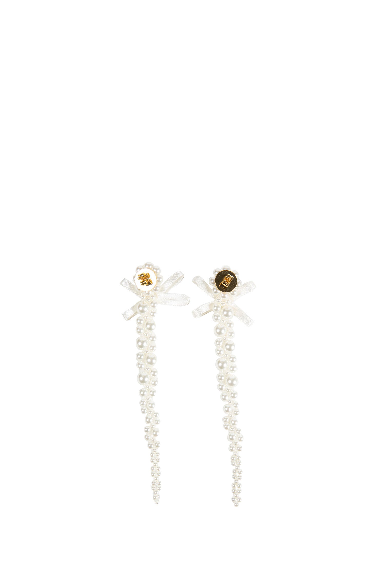 Petite Bow Detail Drip Earrings