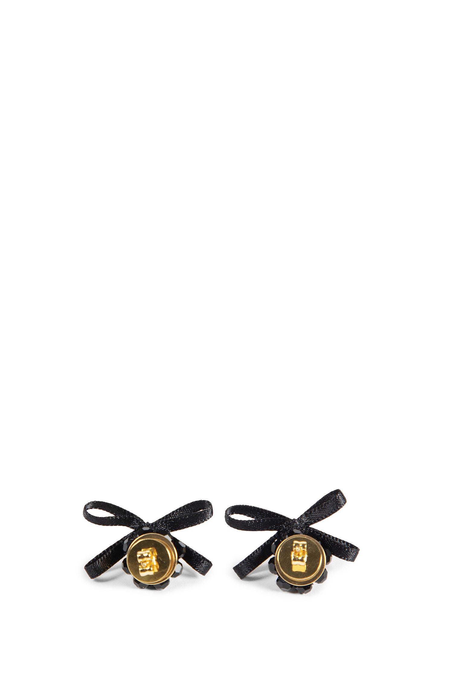 Petite Bow Daisy Stud Earrings