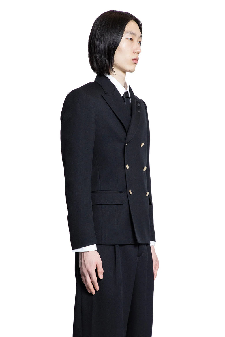 Double-Breasted Blazer in Pure Virgin Wool - Antonioli.eu