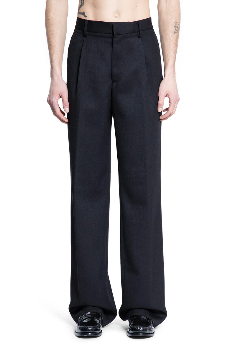 CrĆŖpe Covert Trousers - Antonioli.eu