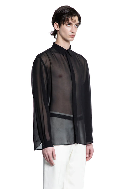 Silk Chiffon Long Sleeve Shirt - Antonioli.eu