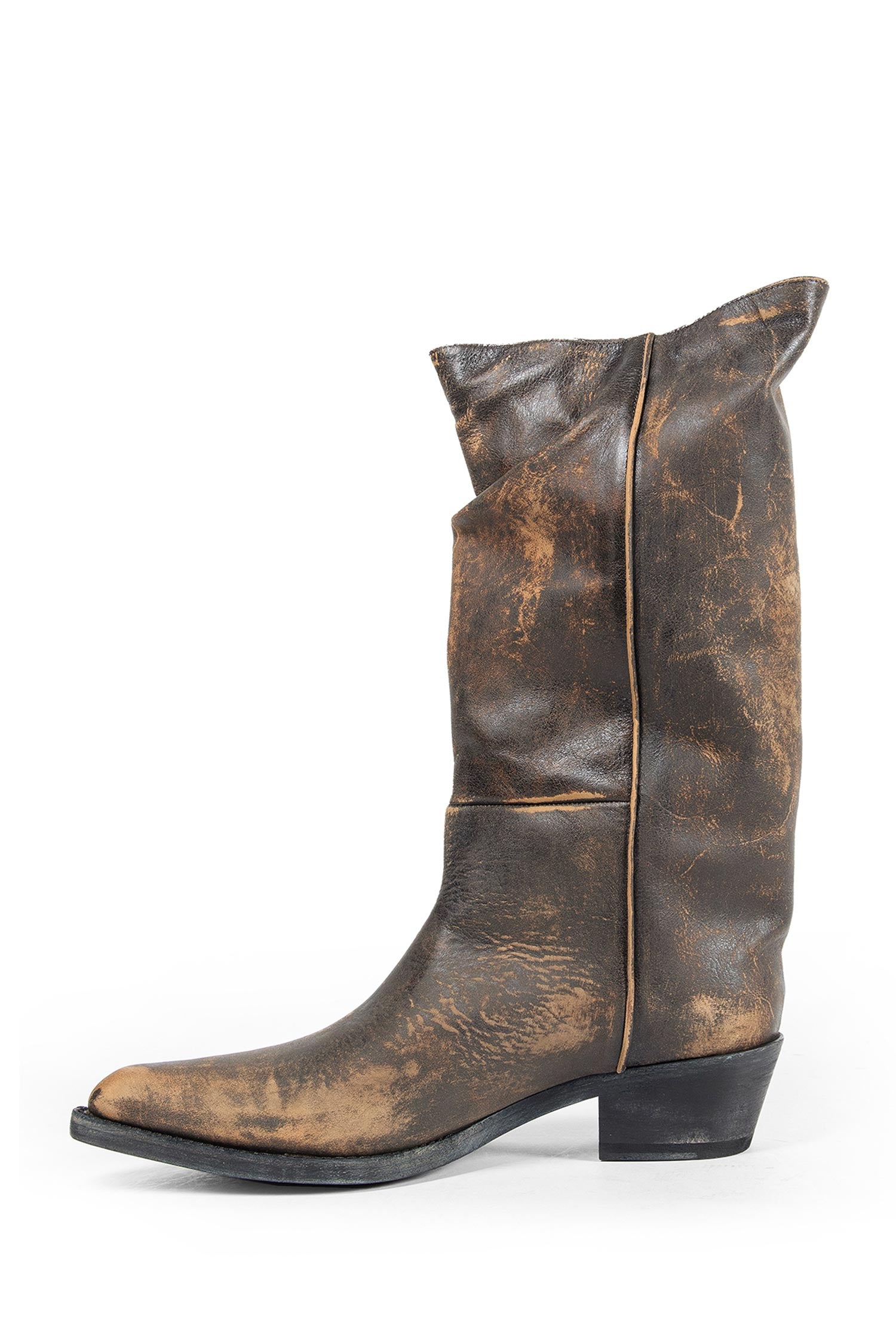KHAITE WOMAN BROWN BOOTS