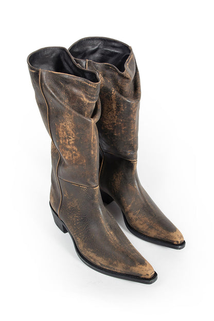 KHAITE WOMAN BROWN BOOTS