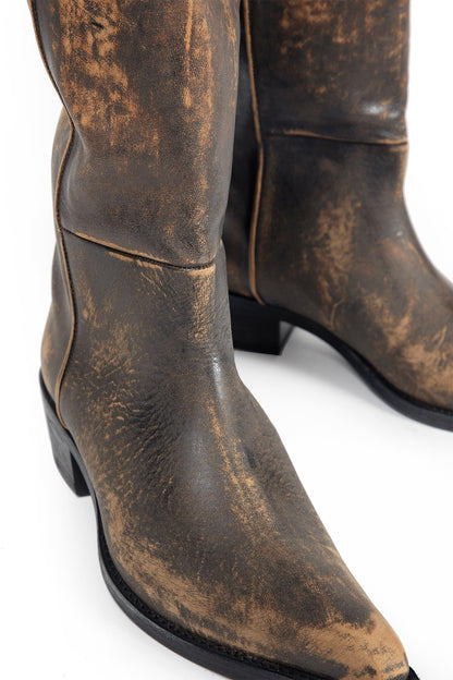 KHAITE WOMAN BROWN BOOTS