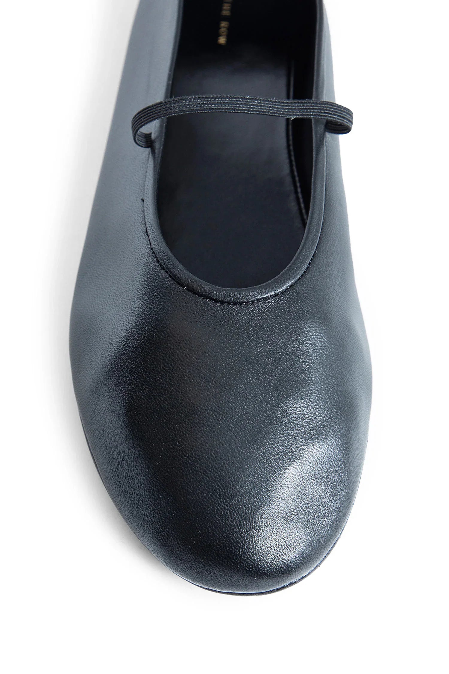 Elastic Ballet Slippers in Leather - Antonioli.eu