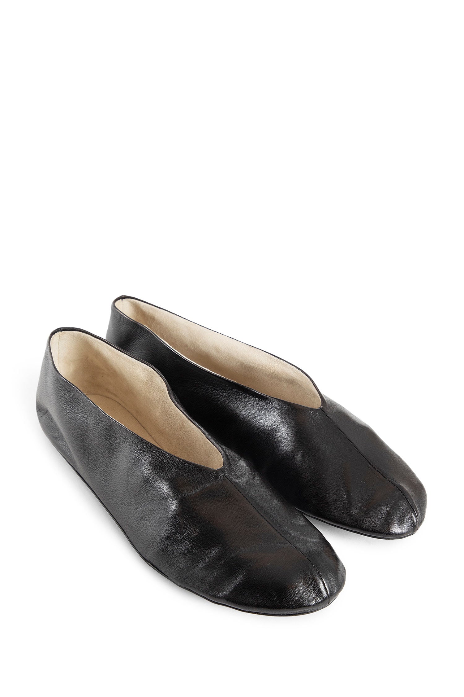 THE ROW WOMAN BLACK FLATS - Antonioli.eu