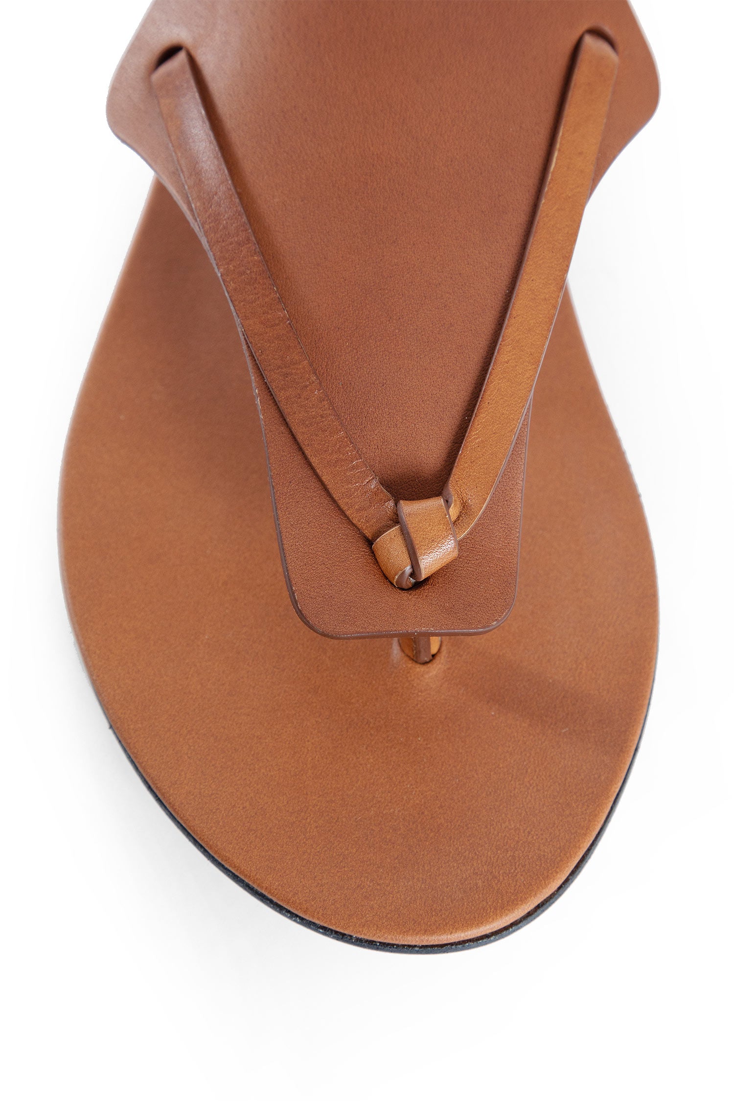 Helena Flip Flops in Leather