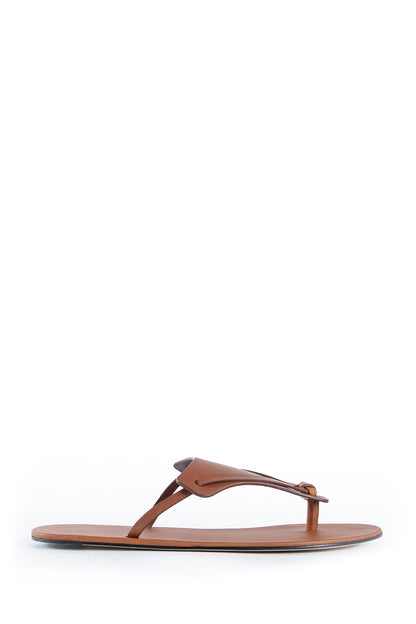 Helena Flip Flops in Leather - Antonioli.eu