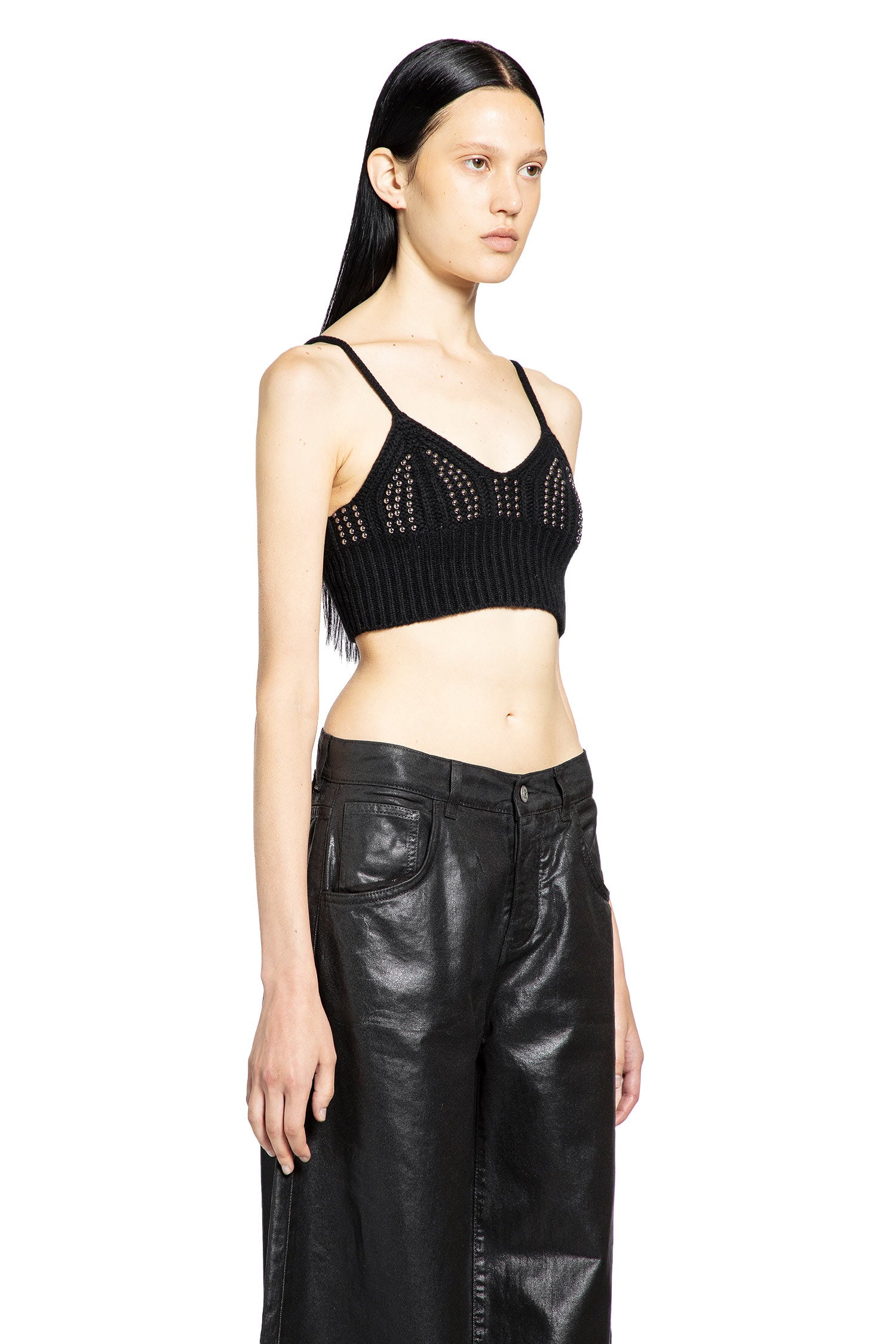 LANEUS WOMAN BLACK TOPS