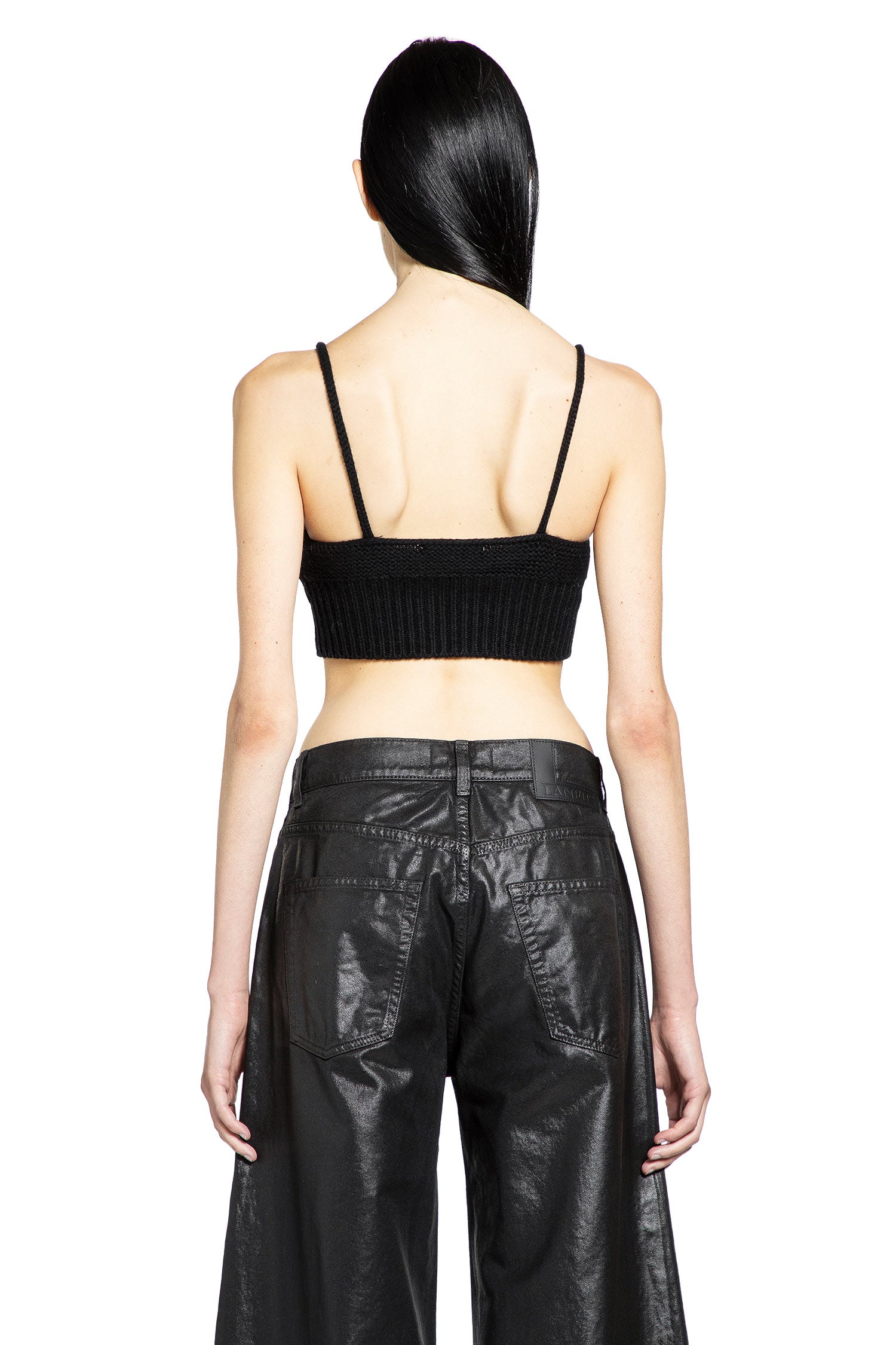 LANEUS WOMAN BLACK TOPS