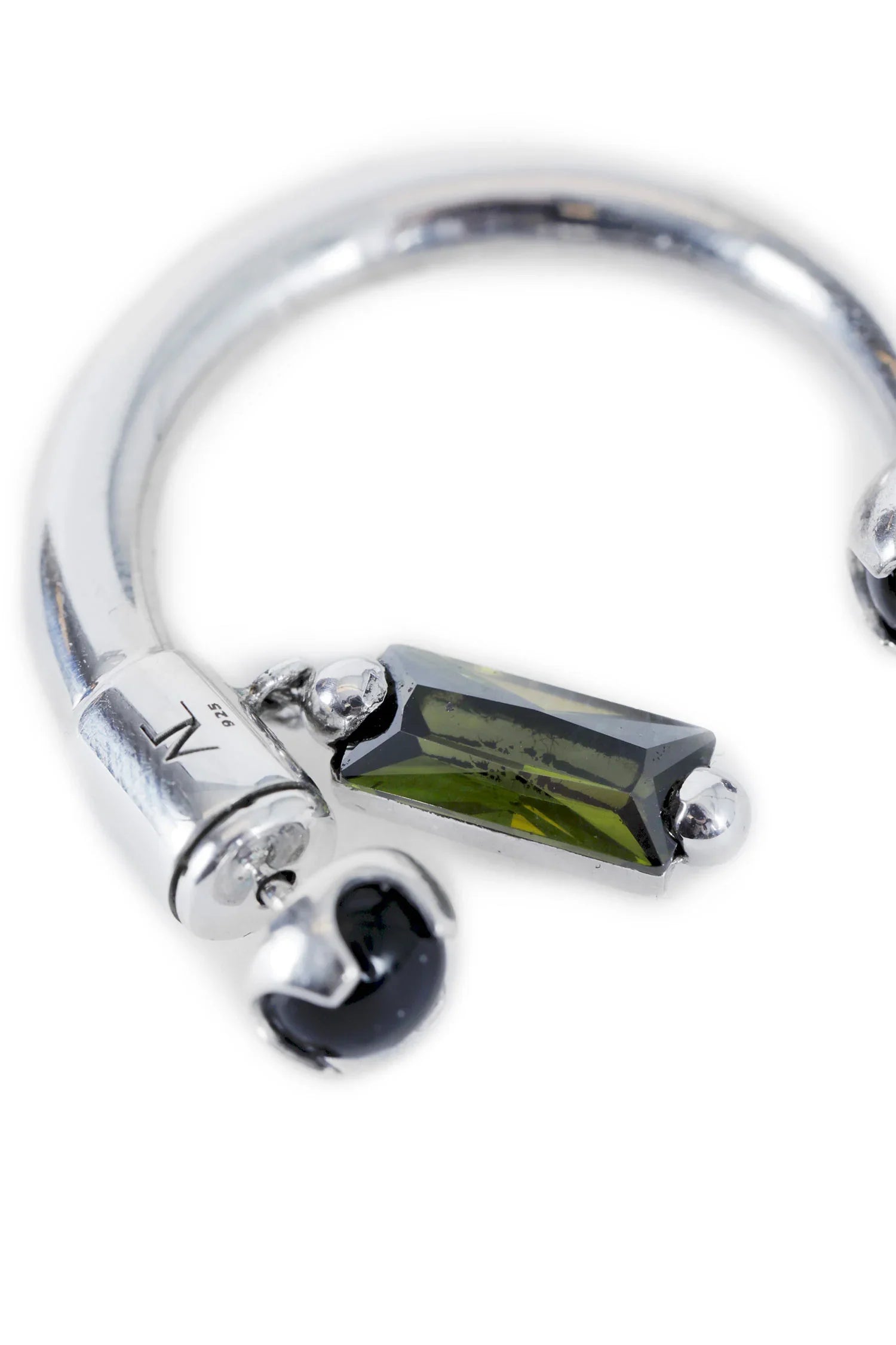 Fantasy Green Charm Earring - Antonioli.eu