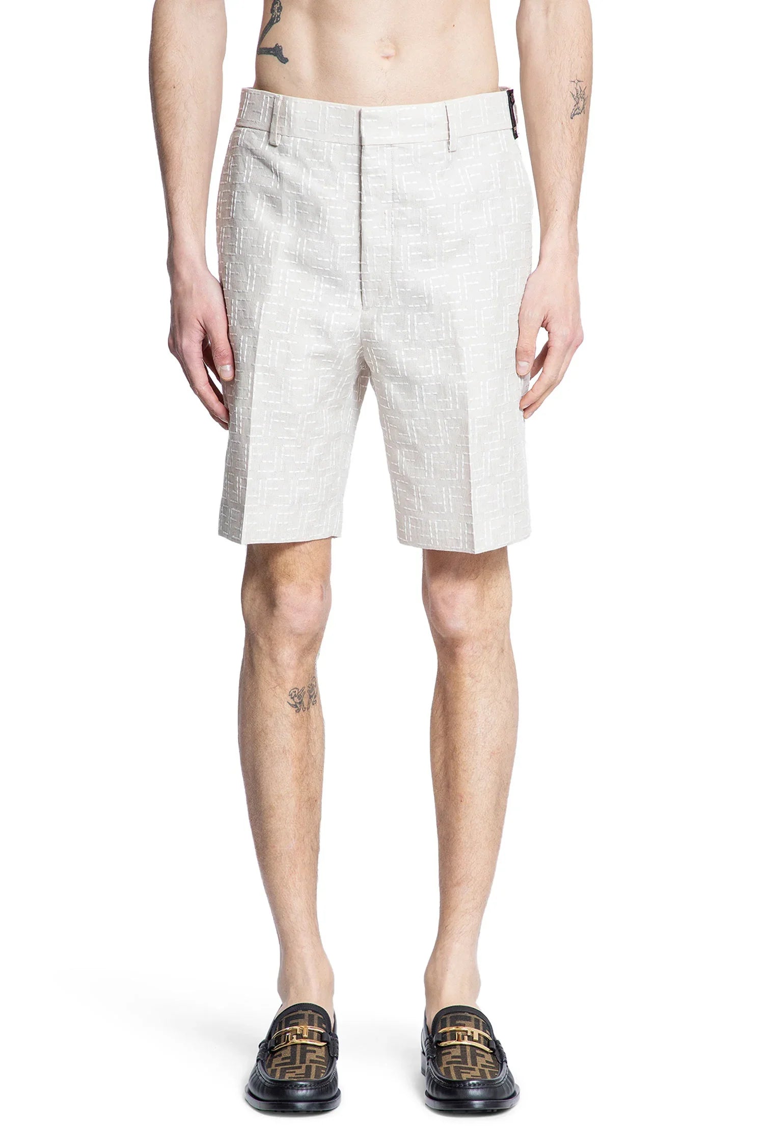 FF Linen Tailored Shorts - Antonioli.eu