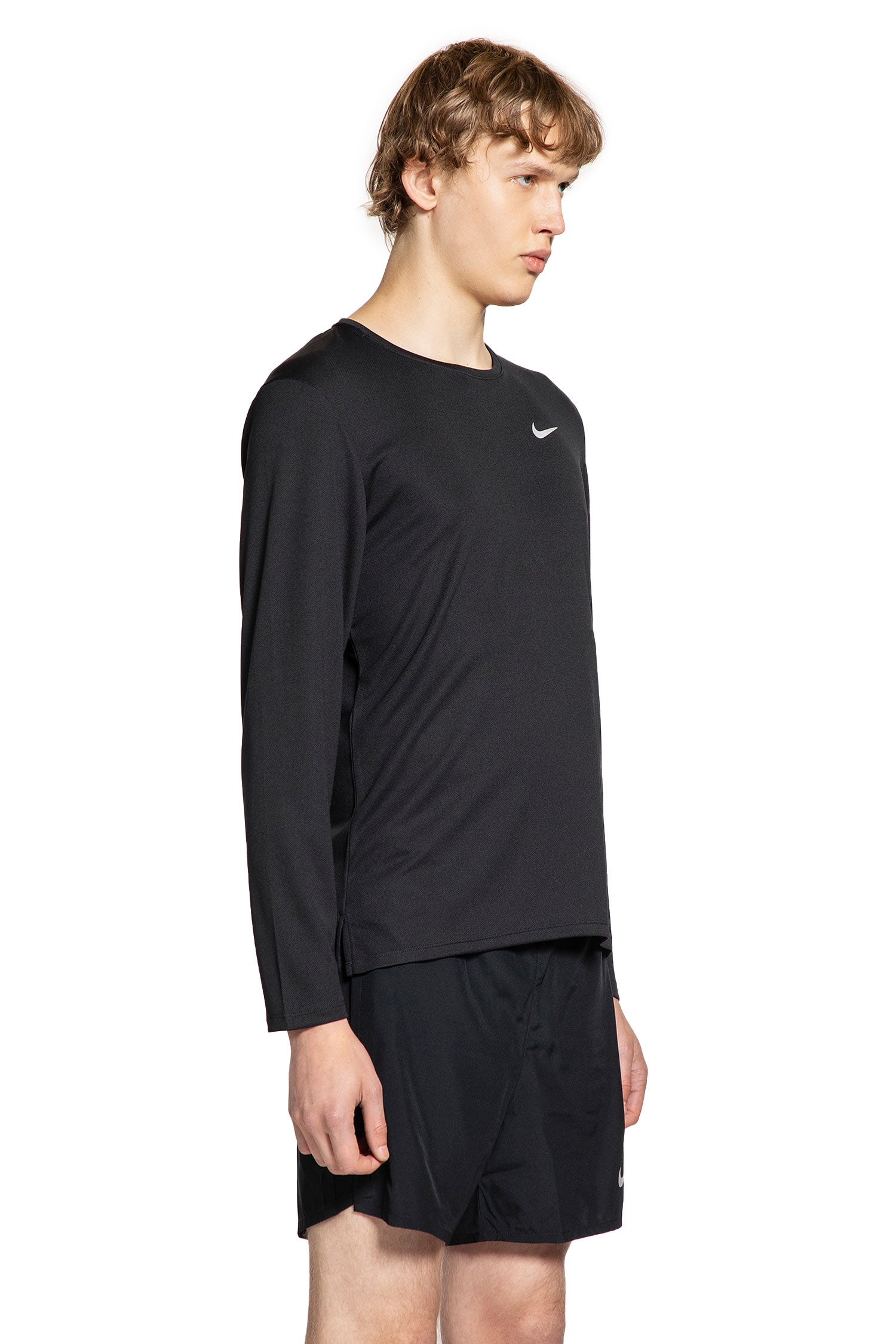 NIKE MAN BLACK T-SHIRTS & TANK TOPS