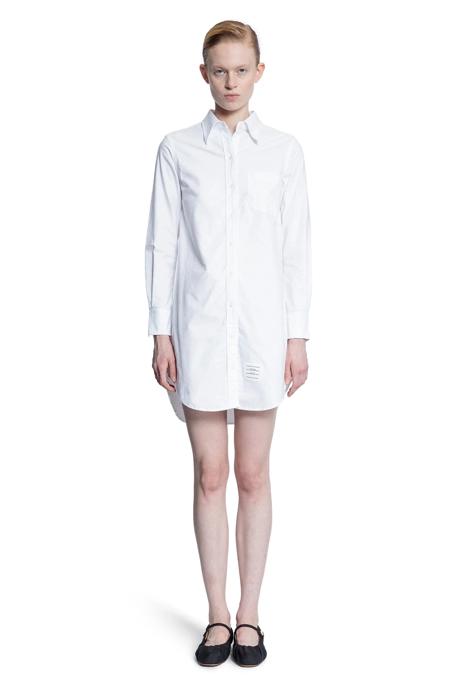 Oxford Pocket Shirt Dress - Antonioli.eu