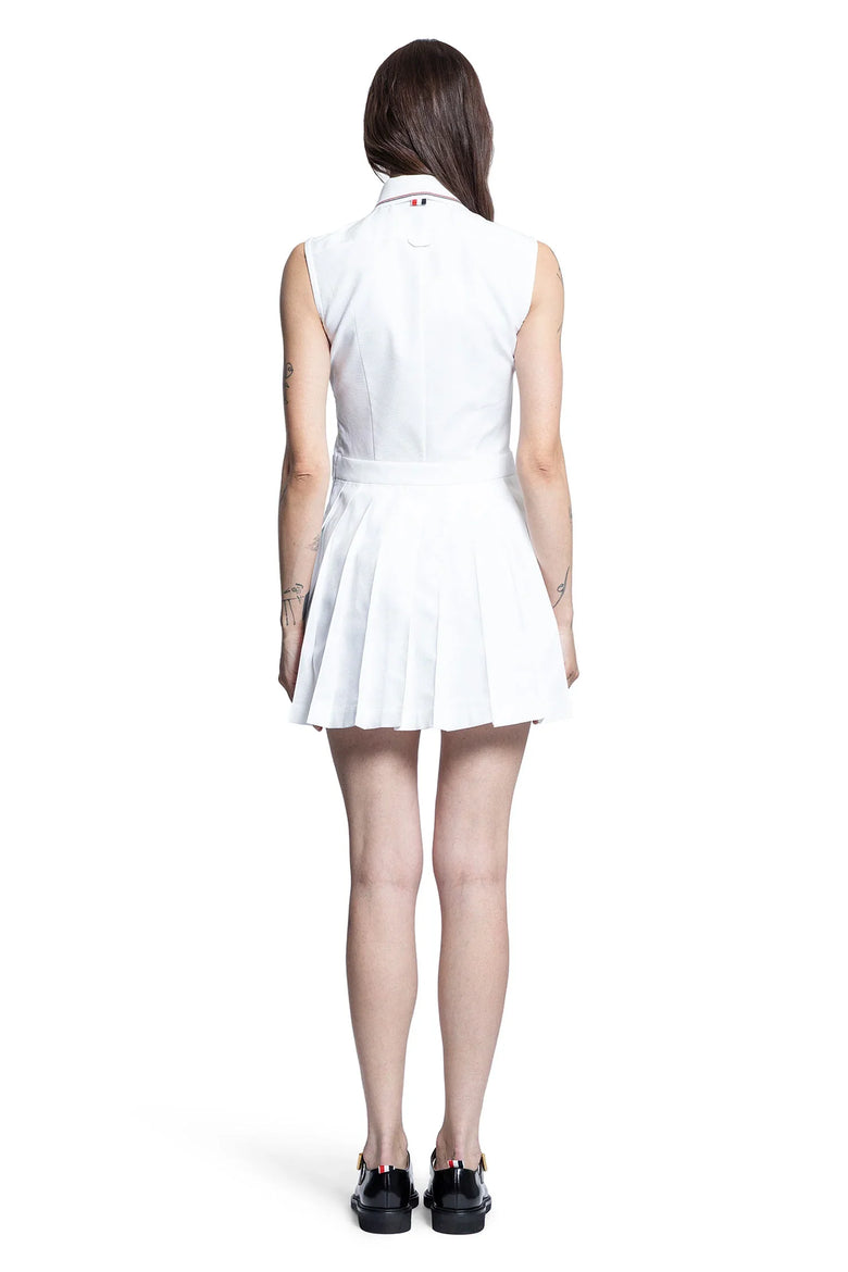 Pleated bottom shirt dress - Antonioli.eu
